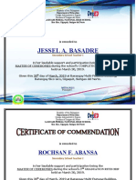 Jessel A. Basadre: Is Awarded To