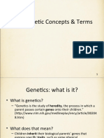 Genetic Concepts & Terms Explained