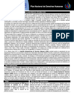 Plan Nacional de DDHH PDF