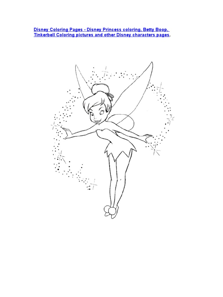 Disnet Coloring Pages