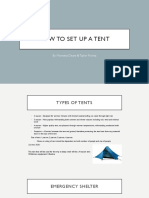 A1 Tent Presentation