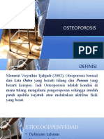 Pendidikan Kesehatan Osteoporosis 