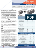 Block Multiperforado bh8 12x20x40