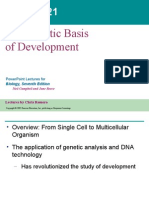 The Genetic Basis of Development: Powerpoint Lectures For