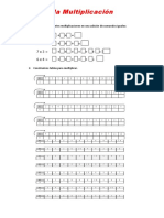 Expresa Las Siguientes Multiplicaciones en Una Adición de Sumandos Iguales