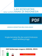 Masalah Kesehatan Ibu Dan Anak Di Indonesia