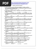 TANCET MCA Model Paper 2