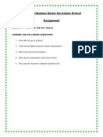 Class 6 - Kali - Assignment PDF