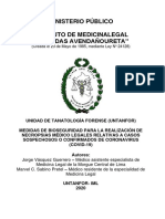 02 MEDIDAS DE BIOSEGURIDAD NECROPSIAS CASOS DE COVID-19 UNTANFOR 2020 - v02 Completo