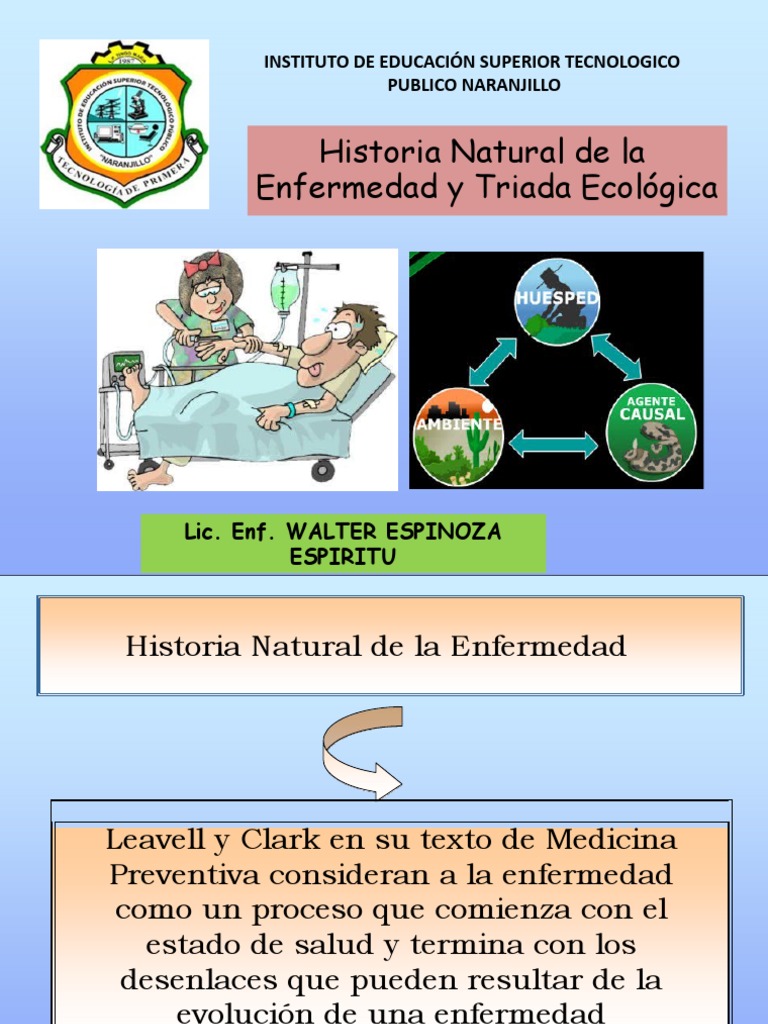  Natural Enf, y Triada Ecológica | PDF | Virus | Entorno natural
