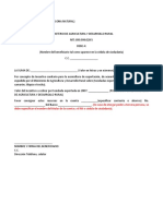 MODELO CUENTA DE COBRO - Word PDF