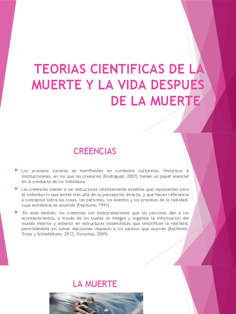 Teorías sobre la muerte y el más allá | PDF | Vida | Muerte