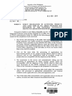 13. DENR Memo Order No. 2011-04_Strict Regulation of Activities, Projects and Land Uses in NIPAS.pdf
