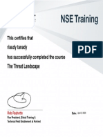 Course Completion Certificate