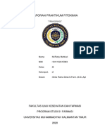 Laporan Resmi Praktikum Fitokimia