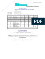 CBSE - Senior School Certificate Examination (Class XII) Results 2020 PDF