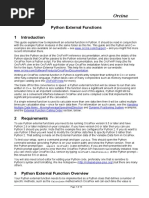 External Function Examples Oflex