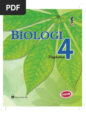 Buku Teks Biologi Tingkatan 4 Pdf