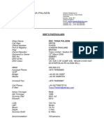 DPDSV TOISA PALADIN - Ships Particulars