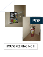 HOUSEKEEPING N CIII FIRE AND MEDS
