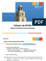 Virtual Lab DFMA: BITS Pilani