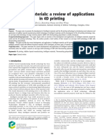 Intelligent Materials A Review of Applications in 4d Printing