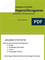 UKURAN STATISTIK - Variability Measurements