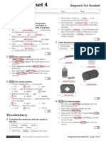 Grammar: Diagnostic Test Standard