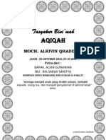AQIQAH by Aji