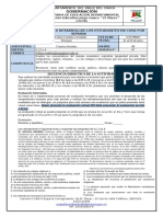 Formato para Actividades en Casa Semana Sociales Del 01 Al 05 de Junio de 2020