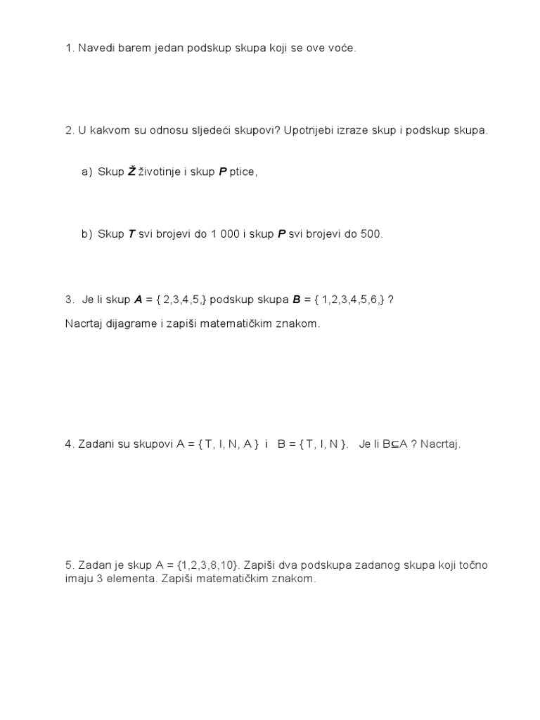 Skupovi | PDF