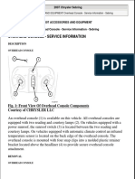 Overhead Console PDF