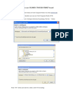 How To Use TMX320 P28027 Board PDF