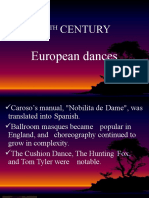 17TH CENTURY European Dances