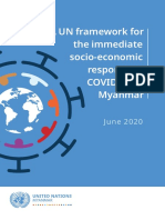 Core Doc UN Framework For Immediate Socio-Economic Response To COVID-19 in Myanmar Jun2020