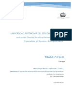 Teorías Psicológicas de Los Procesos de Enseñanza y Aprendizaje