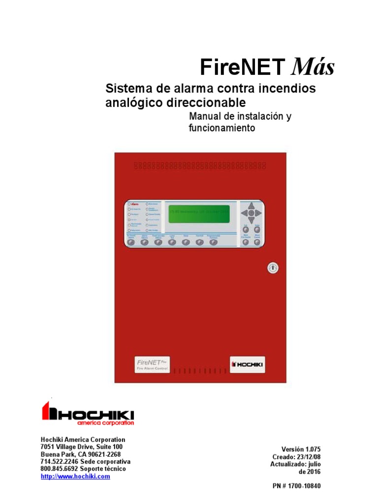 Manual de Instalacion Plus PDF Protección activa contra incendios Lucha contra