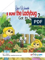 036 Do You Wonder How The Ladybug Got Its Name Free Childrens Book by Monkey Pen