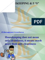 Housekeeping and 5S