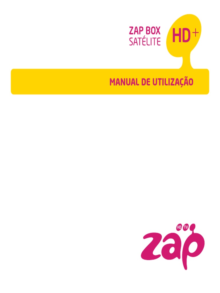 Programação e Uso da ZAP Box | PDF | Televisão de alta definição | HDMI