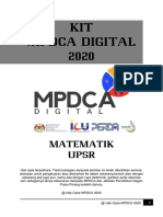 Mpdca Matematik - 15. Mengaplikasi