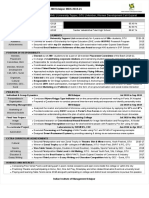 CV Sample 2 - Fresher PDF