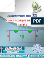 TD Électronique Corriger PDF