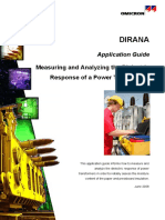 DIRANA Application Guide - Measuring and Analyzing Power Transformers PDF