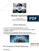 Global Marketing: International Business, Iben18Vnl