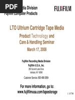 Fujifilm LTO Ultrium Seminar
