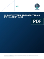 Simulia Established Products 2020: Installation Guide