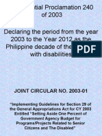 Joint Circular No. 2003-01