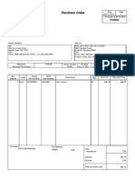 Purchase Order: Comments: Tax Summary
