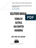 Solutions Manual Essentials Electrical Computer Engineering
